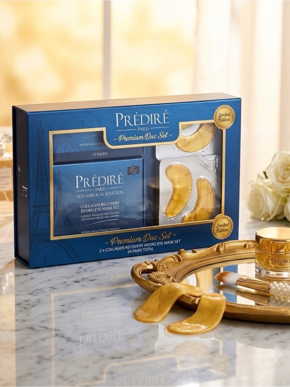 🔥Predire BUNDLE Set of 2 Collagen Eye Mask Sets (24 Pairs) ~ Retail $1500🔥